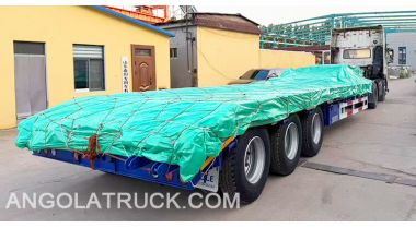 3 Axle Lowbed Trailer Will Be Shipped to Angola