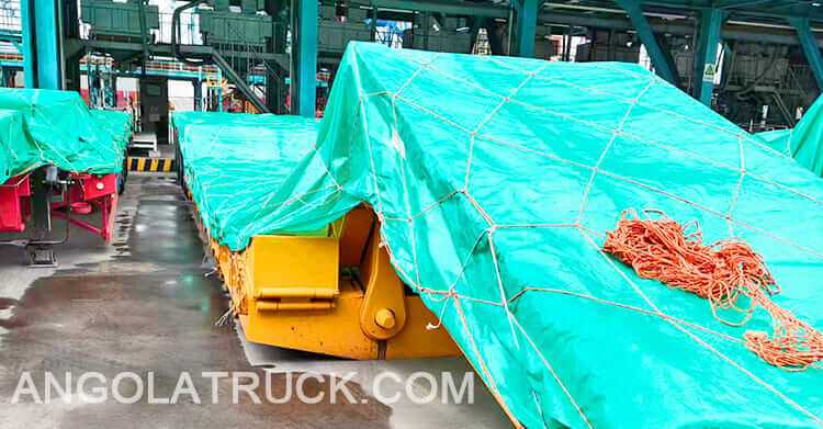 4 Axle 120 ton Removable Gooseneck Trailer for Sale in Angola