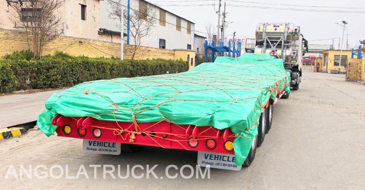 3 Axle 60 Ton Lowbed Trailer for Sale in Angola