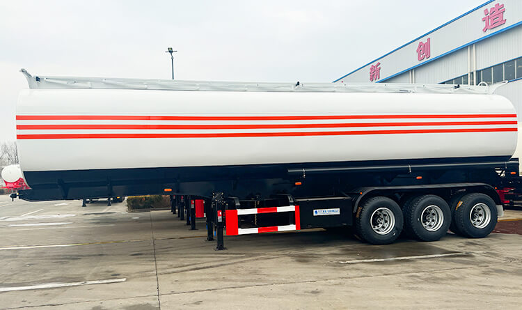 45000 Liters Diesel Tanker Trailer for Sale in Angola