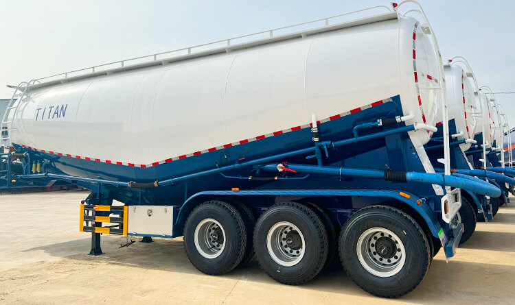 Bulk Cement Semi Trailer for Sale in Luanda Angola
