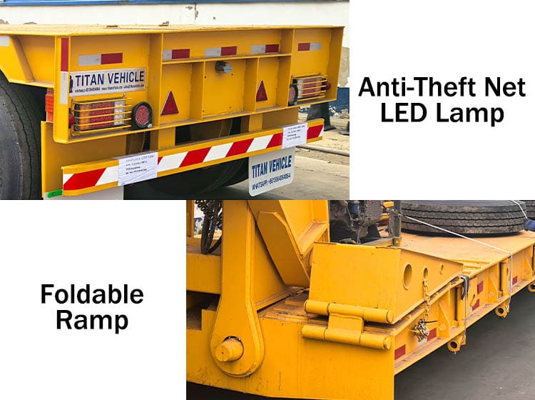 80 Ton Lowboy Truck Trailer for Sale in Angola