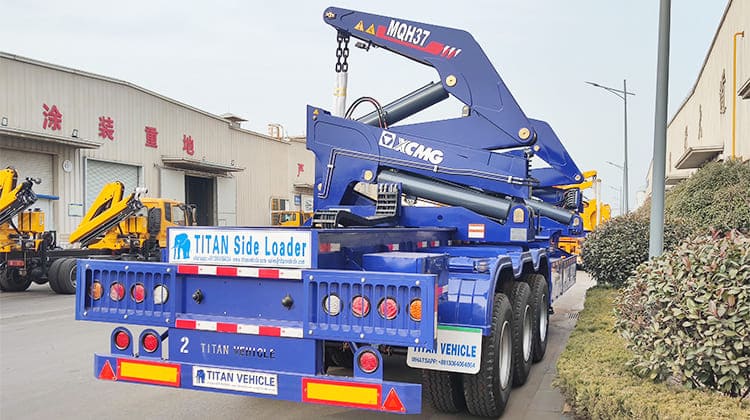 37 Ton Container Side Loader Trailer for Sale in Angola