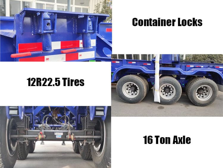 37 Ton Container Side Loader Trailer for Sale in Angola
