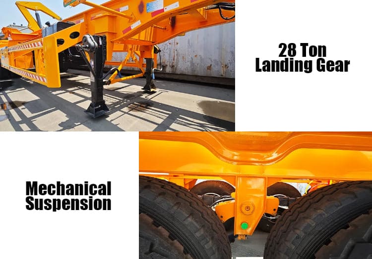 40 Ft Side Loader Trailer Truck for Sale in Angola