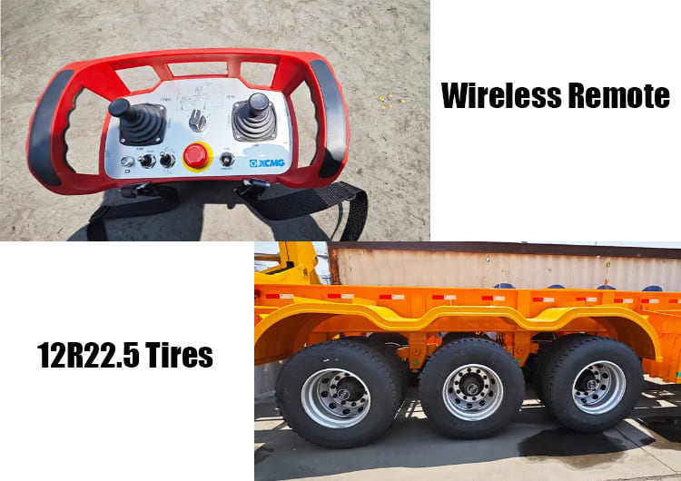 40 Ft Side Loader Trailer Truck for Sale in Angola
