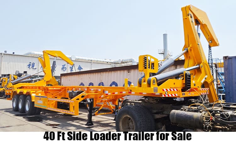 40 Ft Side Loader Trailer Truck for Sale in Angola