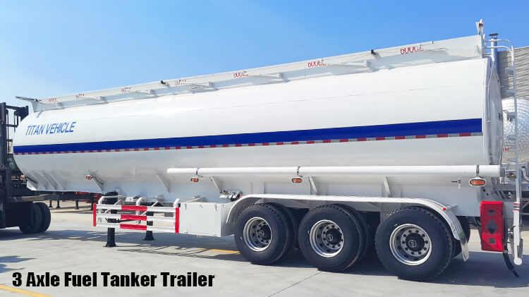 3 Axle Semi Fuel Tanker Trailer for Sale in Angola