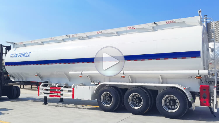 3 Axle Semi Fuel Tanker Trailer for Sale in Angola