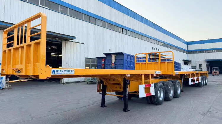 Tri Axle Super Link Flat Deck Trailer for Sale in Angola