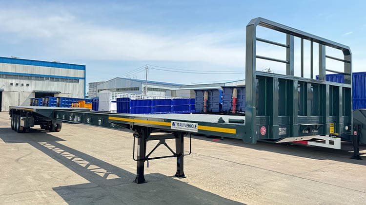 24M Extendable Flatbed Trailer for Sale in Angola