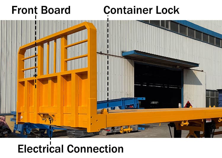 3 Axle Extendable Trailer for Sale in Luanda Angola