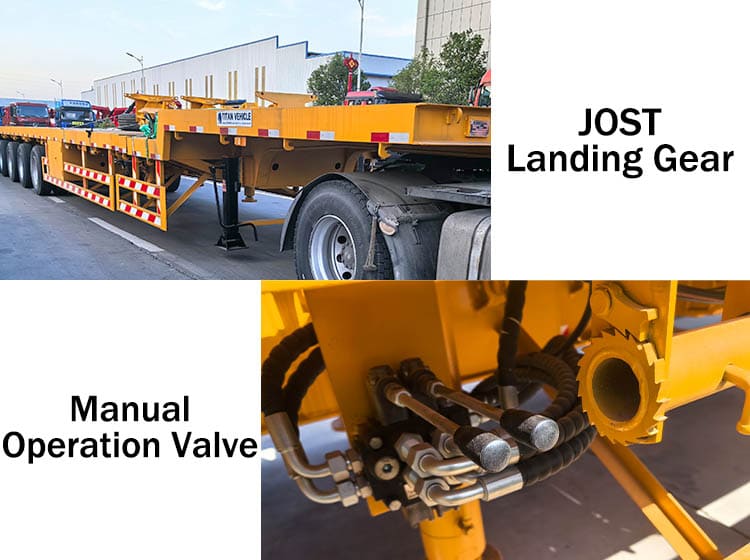 6 Axle Extendable Semi Trailer for Sale in Angola