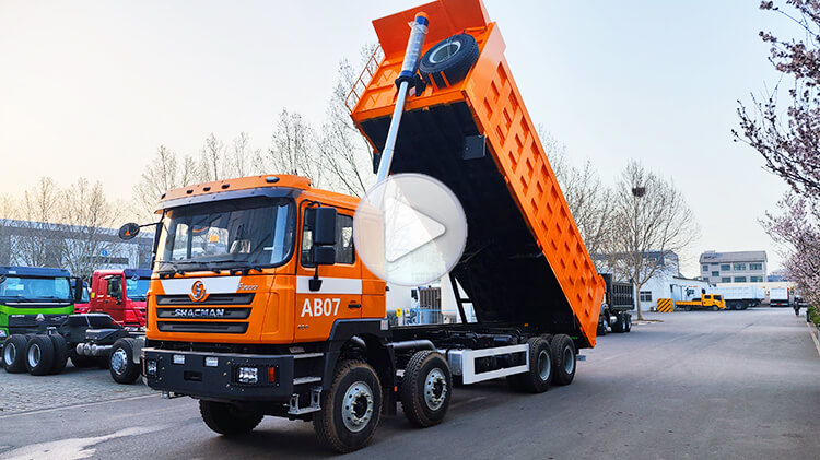Shacman 8x4 Dump Truck Price in Angola