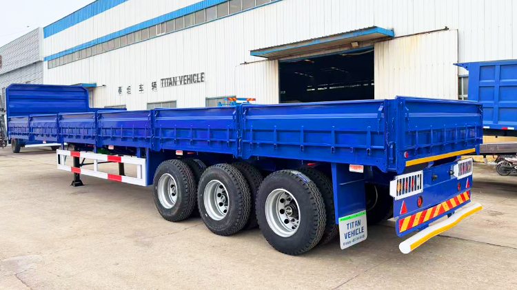 Tri Axle Side Wall Trailer for Sale in Angola
