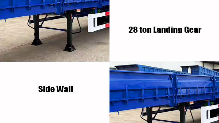 Tri Axle Side Wall Trailer for Sale in Angola