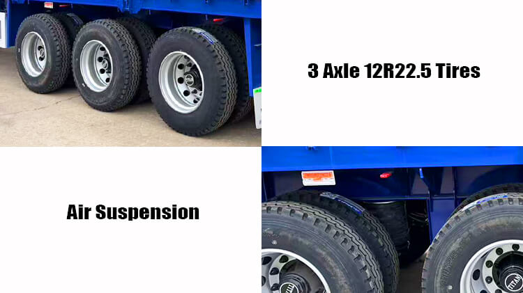 Tri Axle Side Wall Trailer for Sale in Angola