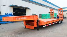 3 Axle 80 Ton Lowbed Truck