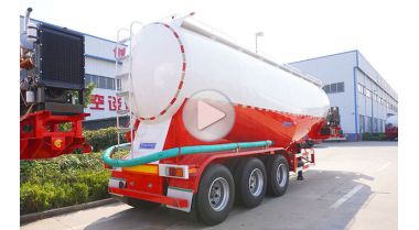 3 Axle Cement Bulker Truck